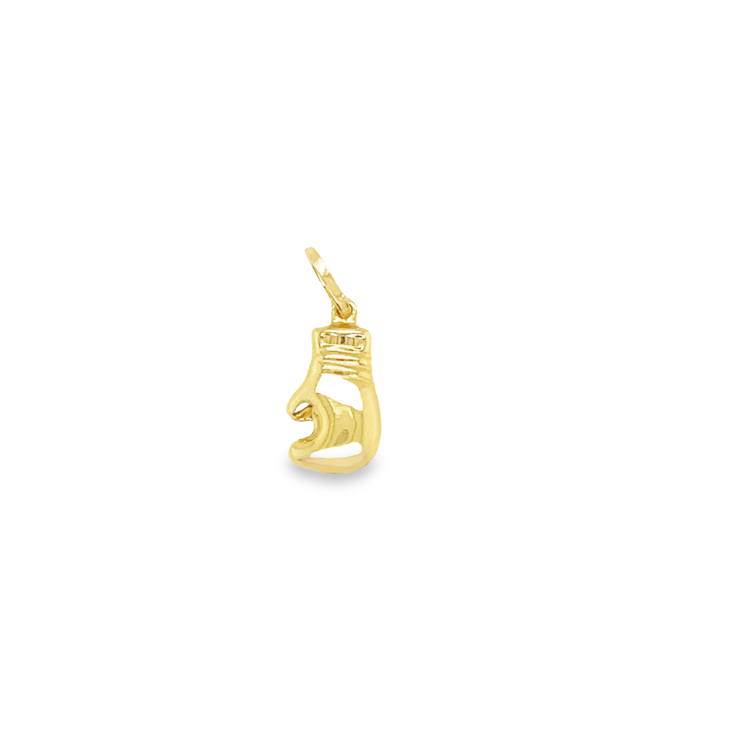 14K Yellow Gold Boxing Glove Pendant