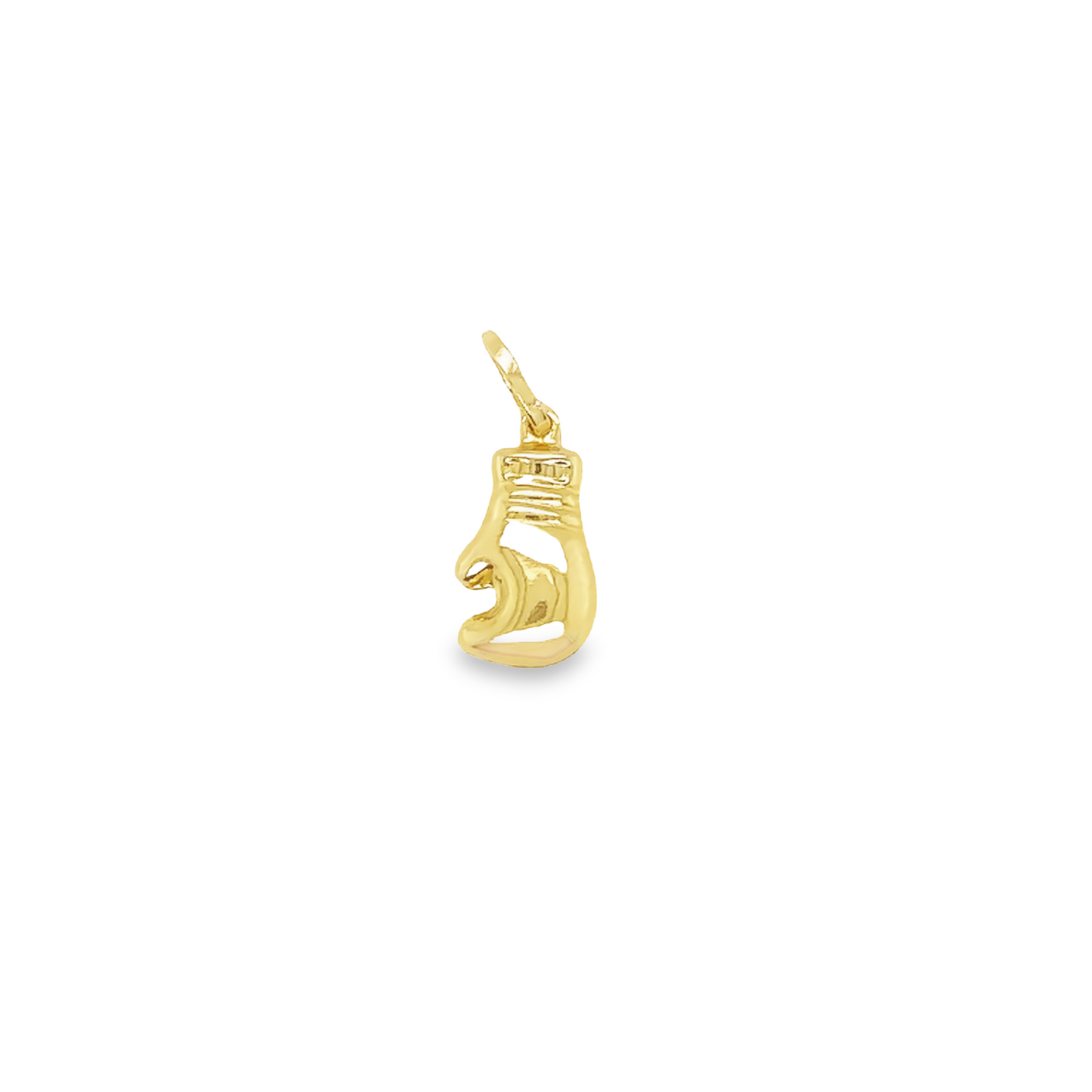 14K Yellow Gold Boxing Glove Pendant