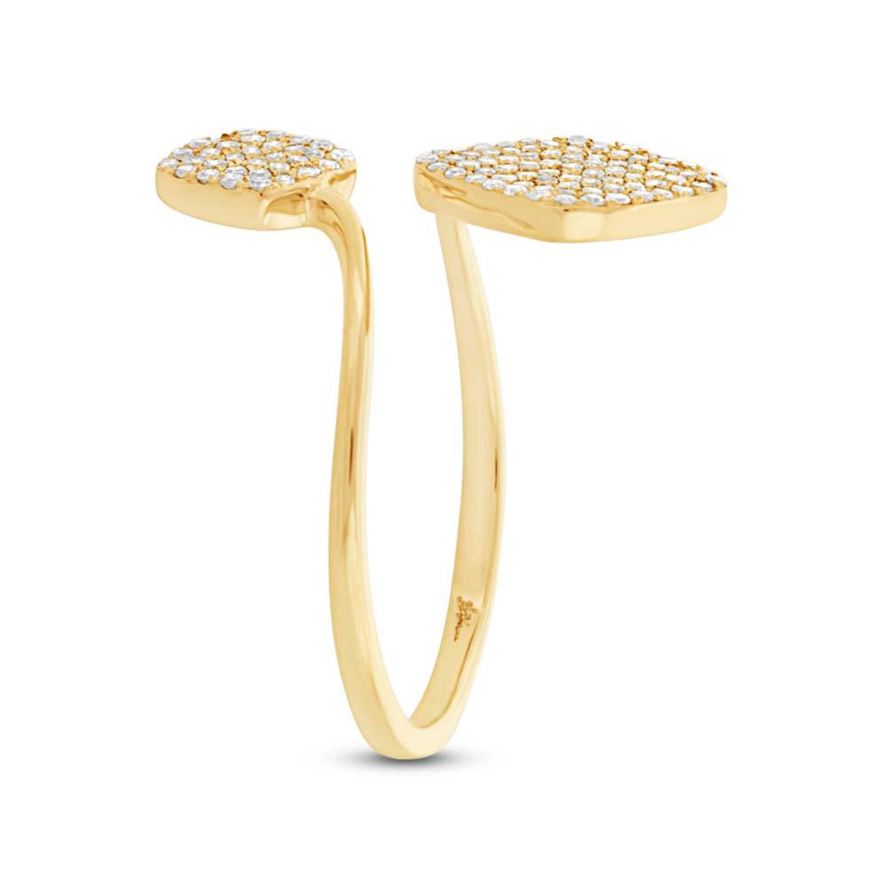 14k Yellow Gold Diamond Lady's Ring - 0.31ct