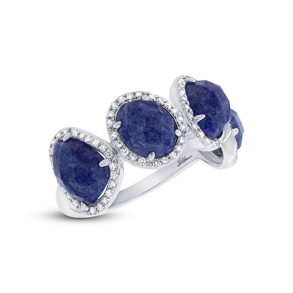 Blue aventurine ring on sale