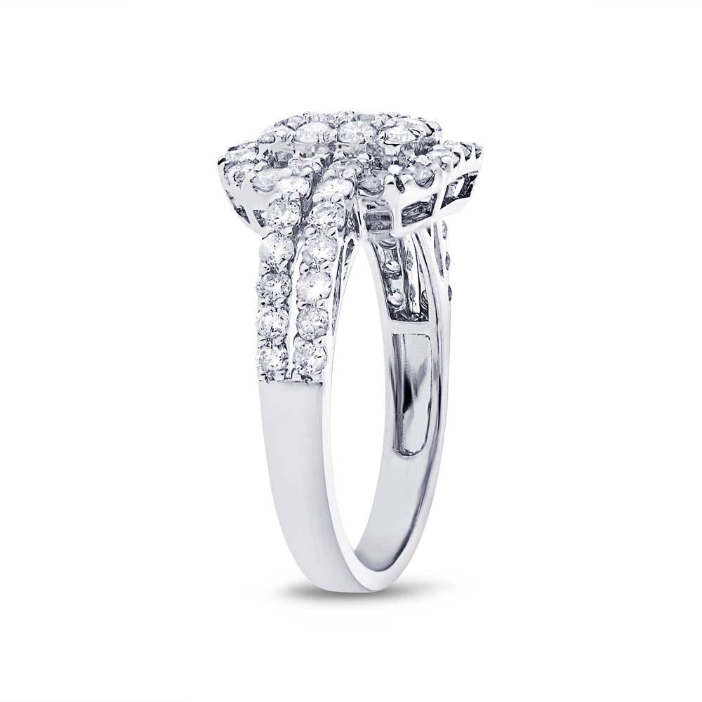 18k White Gold Diamond Lady's Ring - 1.39ct