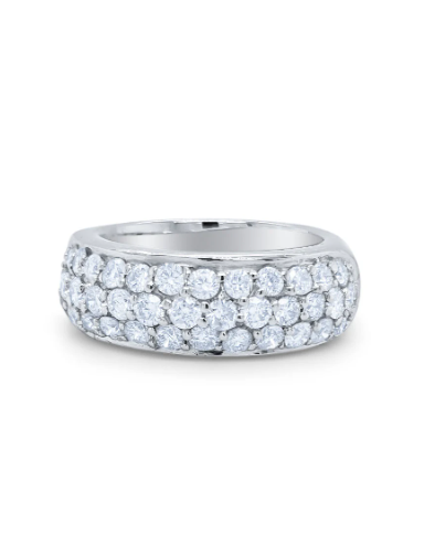 14k Diamond Band