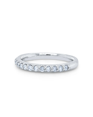 White Gold Diamond Wedding Band