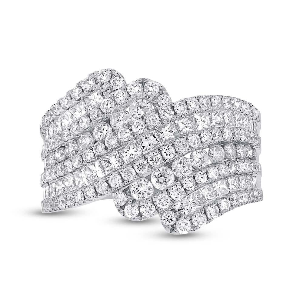 18k White Gold Diamond Lady's Ring - 2.52ct