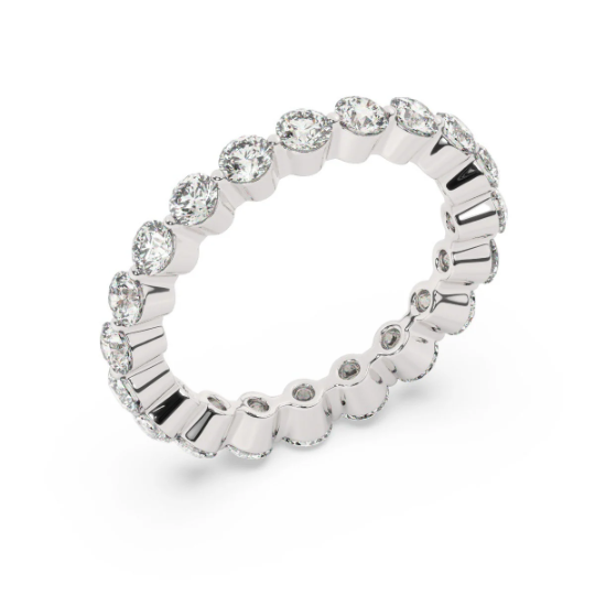 14K White Gold Yellow Gold Rose Gold Wedding Ring Natural Diamond Lab Grown Diamond Anniversary Ring