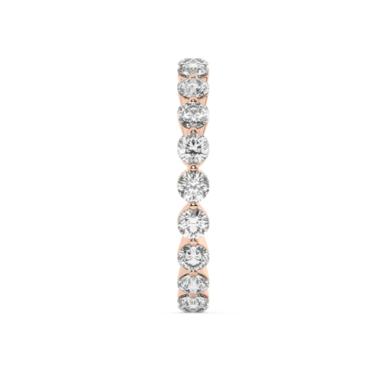 14K White Gold Yellow Gold Rose Gold Wedding Ring Natural Diamond Lab Grown Diamond Anniversary Ring