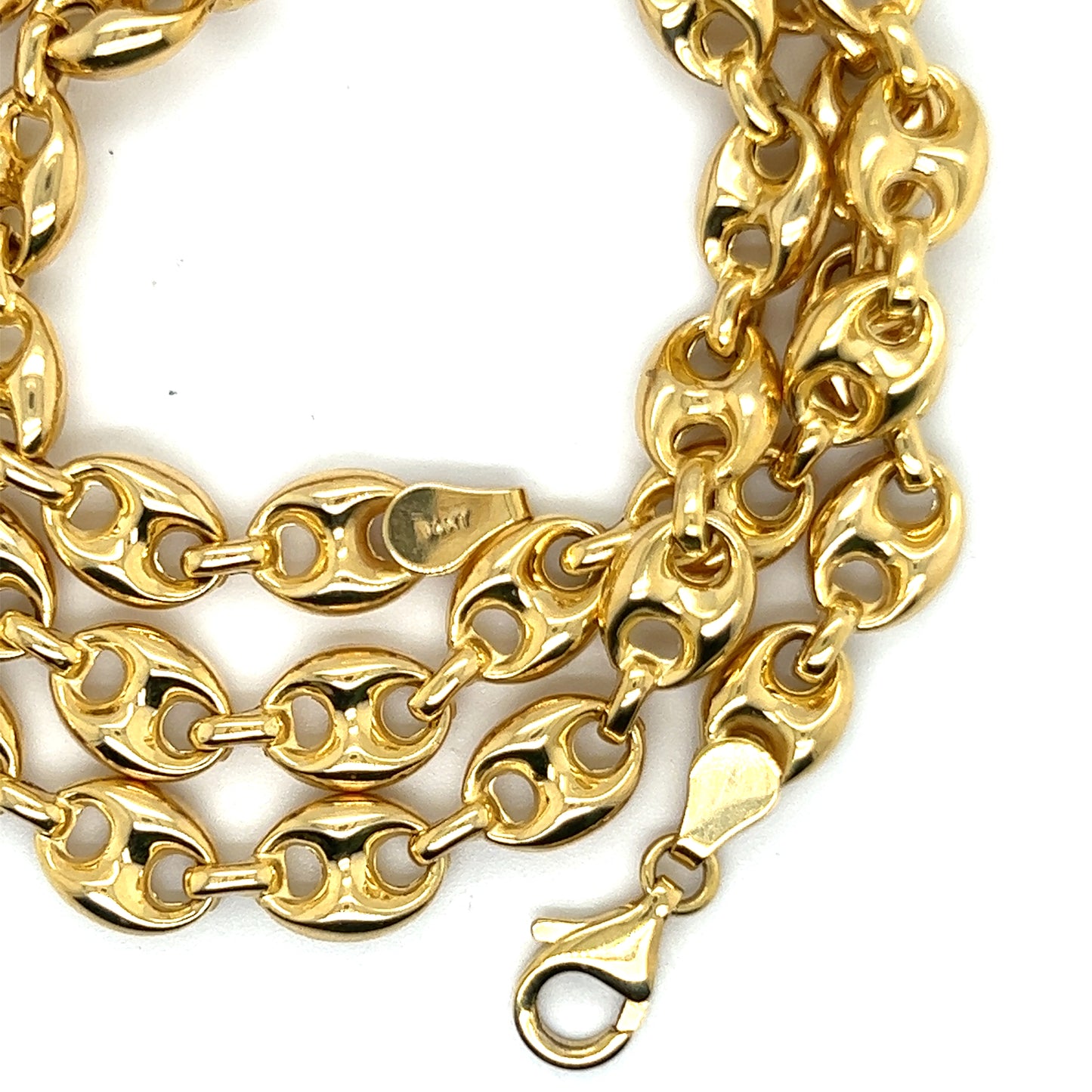 Yellow Gold Chain 23gr Designer Look Necklace