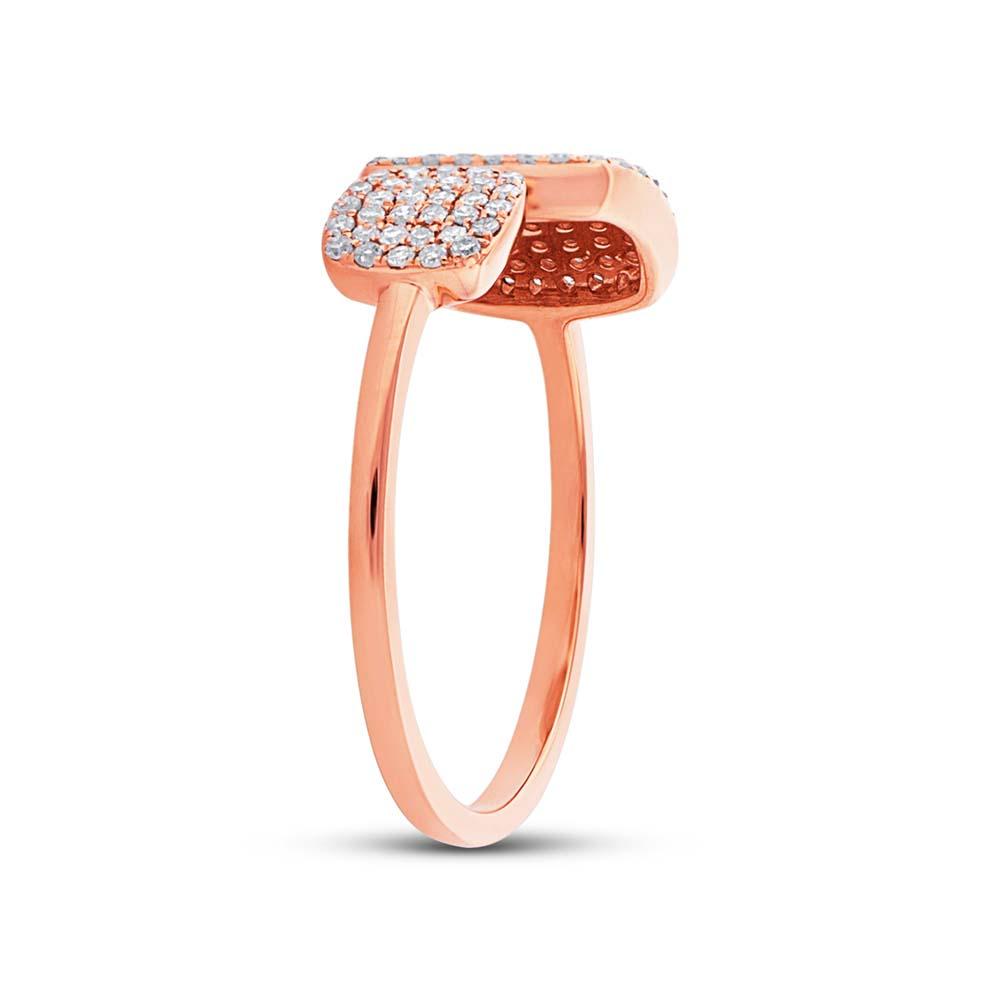 14k Yellow Gold Diamond Lady's Ring - 0.31ct