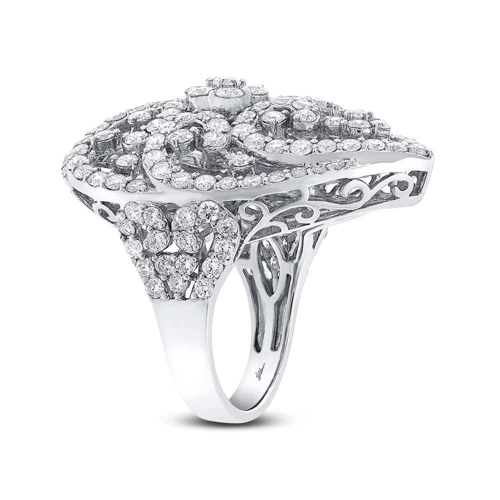 18k White Gold Diamond Lady's Ring - 5.24ct