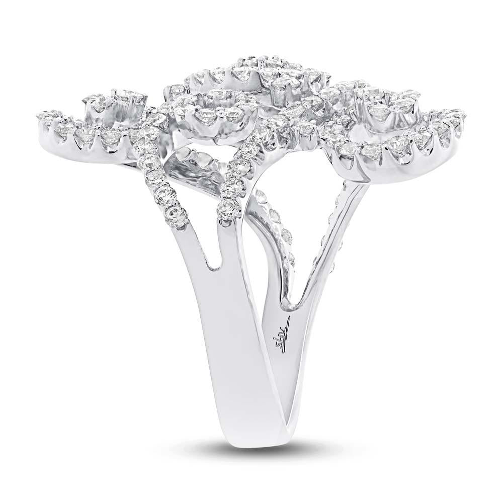 18k White Gold Diamond Lady's Ring - 1.89ct