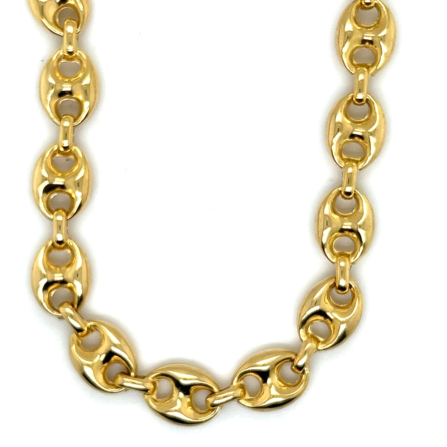 Yellow Gold Chain 23gr Designer Look Necklace