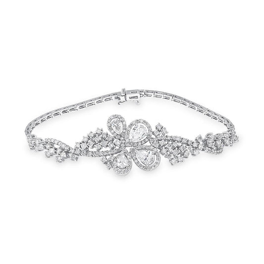 18K White Gold Bracelet