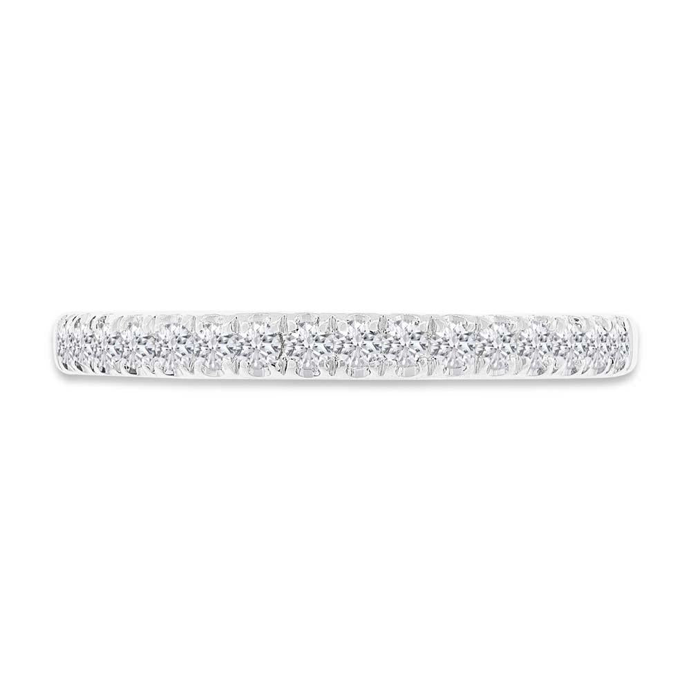 18k White Gold Diamond Lady's Band - 0.27ct