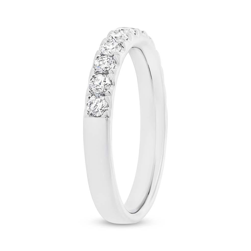 18k White Gold Diamond Lady's Band - 0.62ct