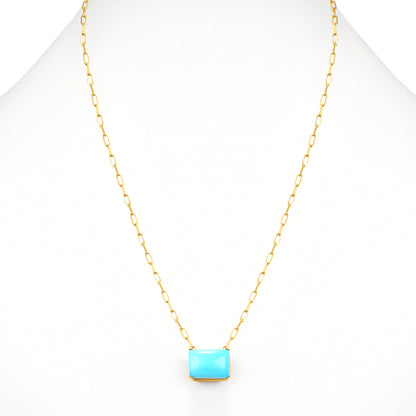 3 Layers Necklace of Turquoise