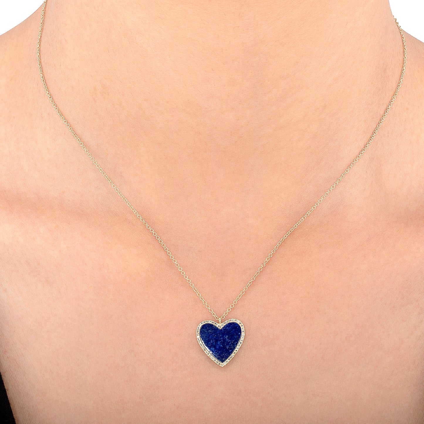 Lapis Heart Pendant