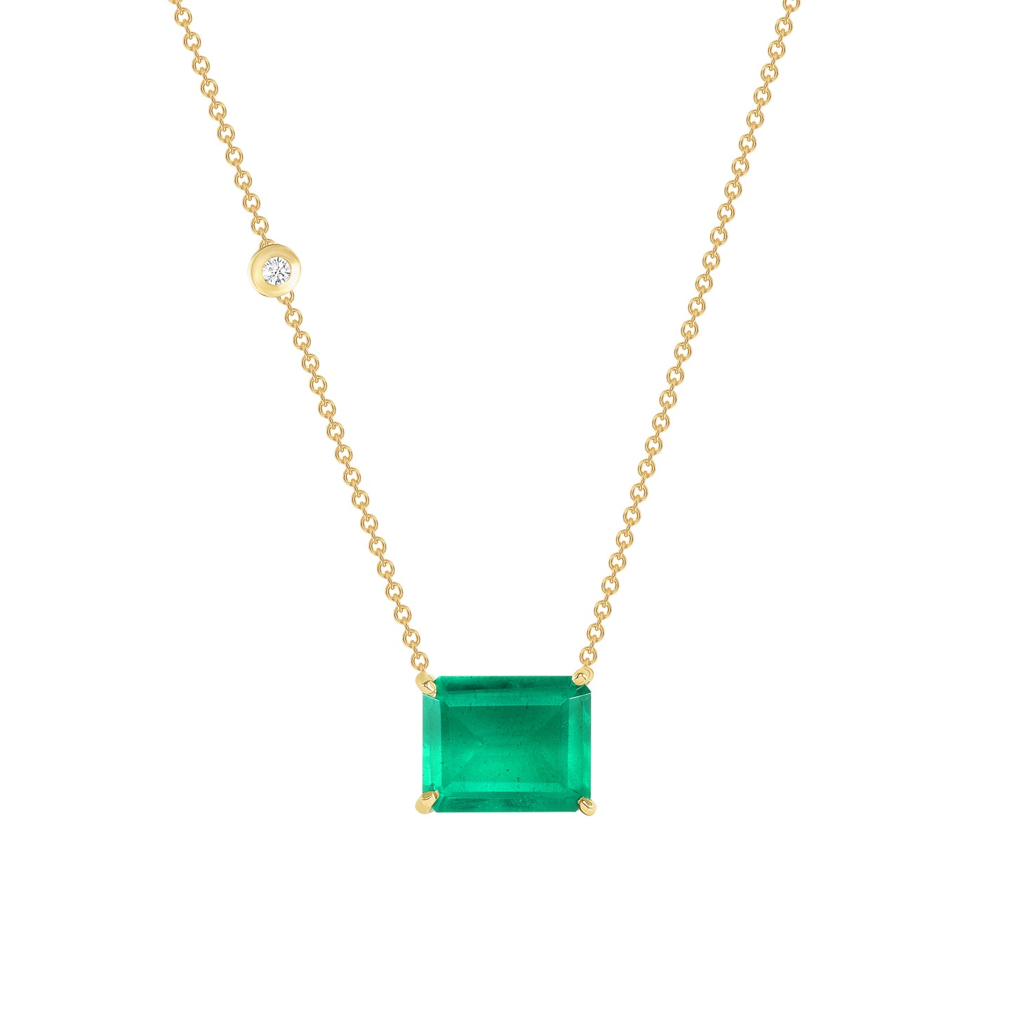 4 Layers Emerald and Malachite Necklaces