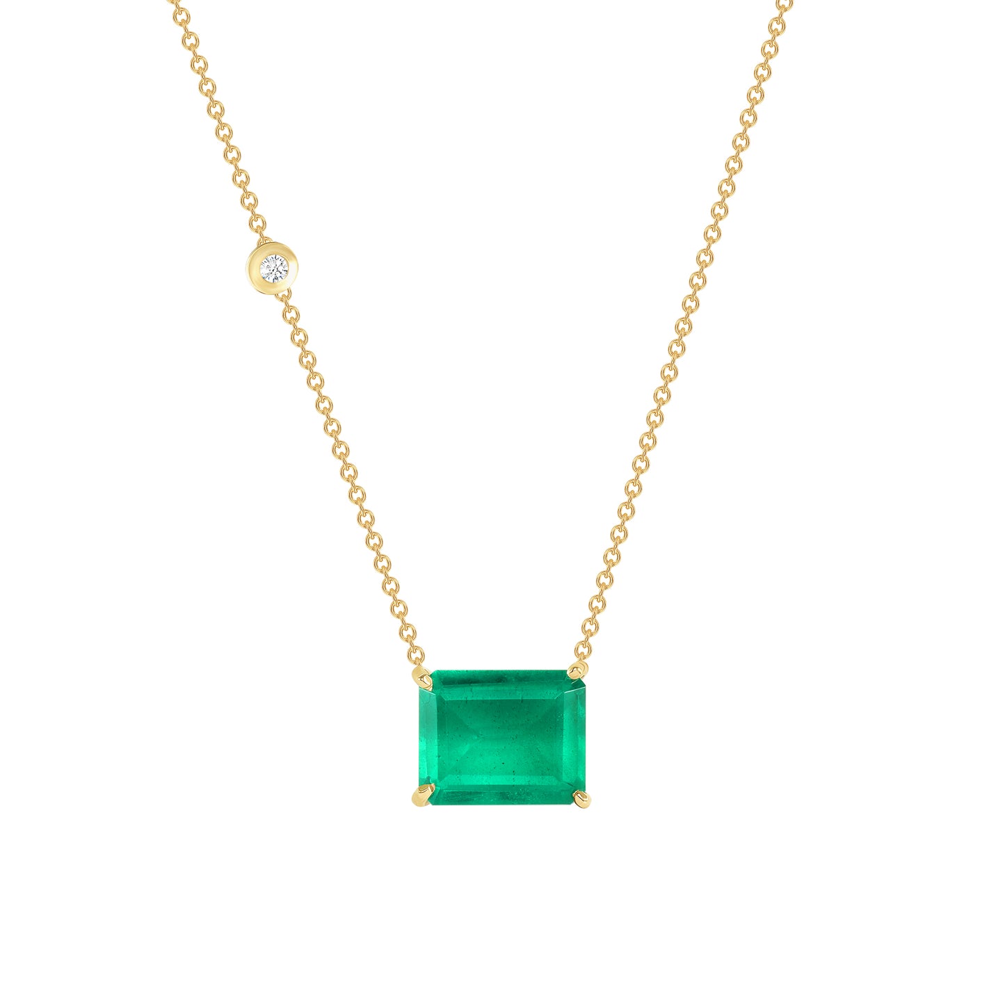 4 Layers Emerald and Malachite Necklaces