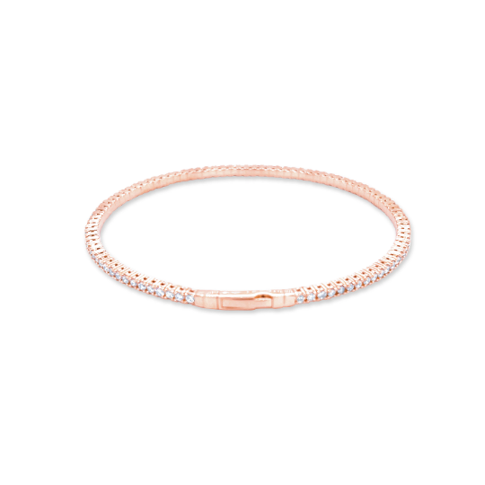 Real Gold Bangle With Natural Diamond with option of 10k,14k, 18k.