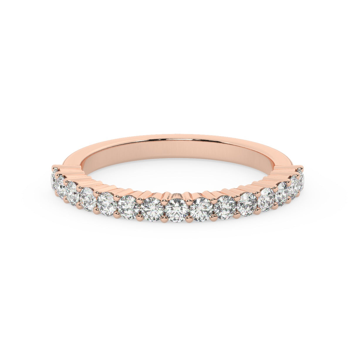 14K White Gold Diamond Ring V0361