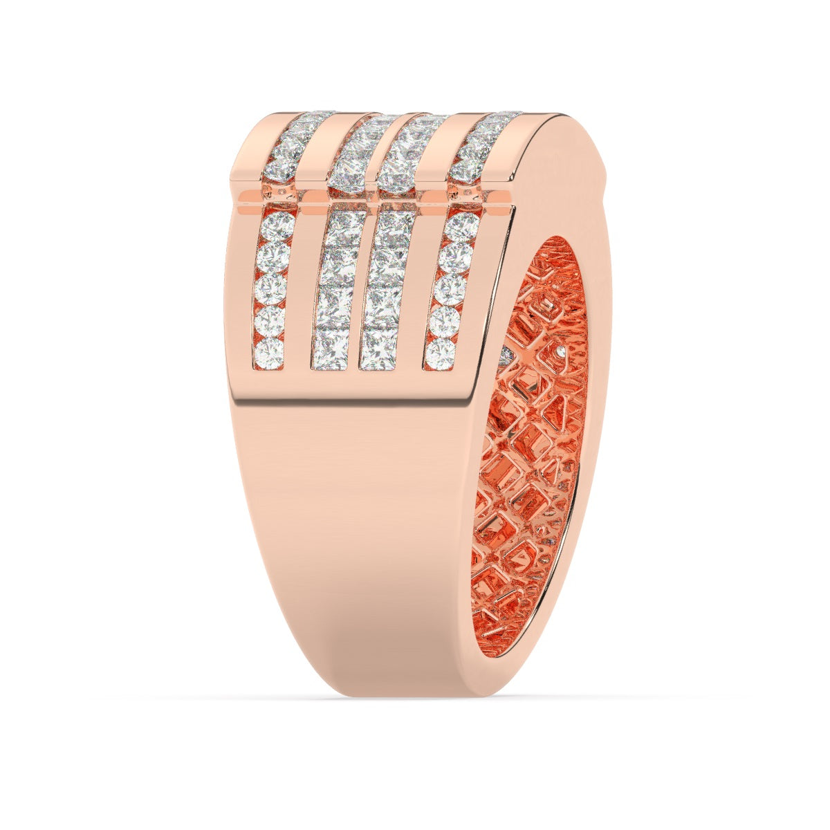 14K Yellow Gold Diamond Ring V0366
