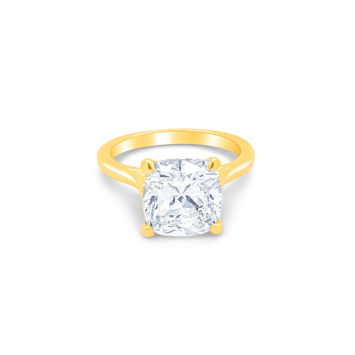 14K White Gold Diamond Ring V0372