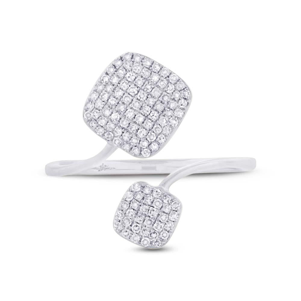 14k White Gold Diamond Lady's Ring - 0.31ct