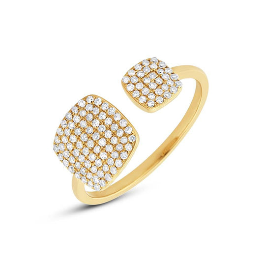 14k Yellow Gold Diamond Lady's Ring - 0.31ct