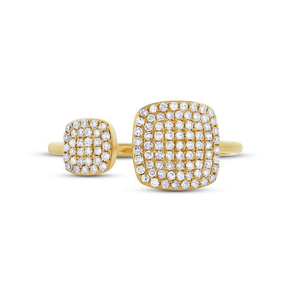 14k Yellow Gold Diamond Lady's Ring - 0.31ct