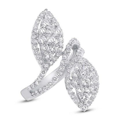 18k White Gold Diamond Lady's Ring - 2.44ct