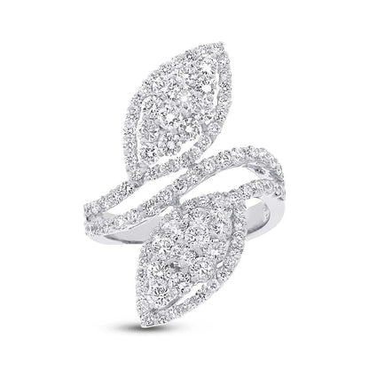 18k White Gold Diamond Lady's Ring - 2.44ct