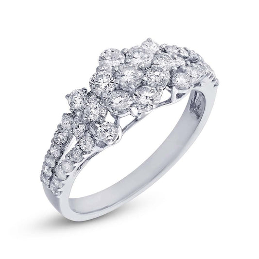 18k White Gold Diamond Ring - 1.13ct