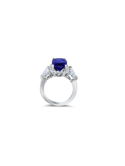 14k Engagement Ring Gemstone Natural Birthstone Ring Lab Grown Diamond