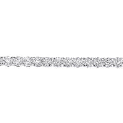18k White Gold Diamond Lady's Bracelet - 4.43ct