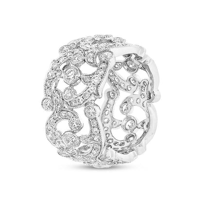 18k White Gold Diamond Lady's Ring - 2.62ct