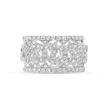 18k White Gold Diamond Lady's Ring - 2.81ct