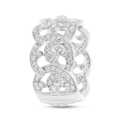 18k White Gold Diamond Lady's Ring - 1.88ct