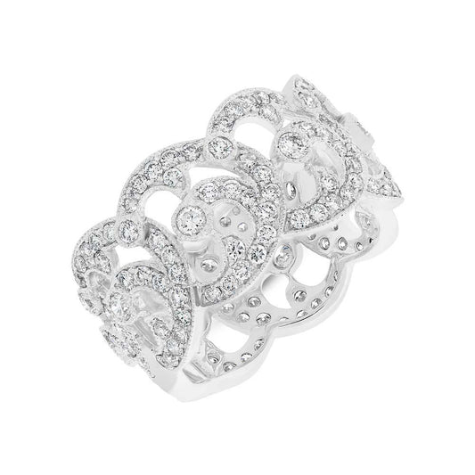 18k White Gold Diamond Lady's Ring - 1.88ct