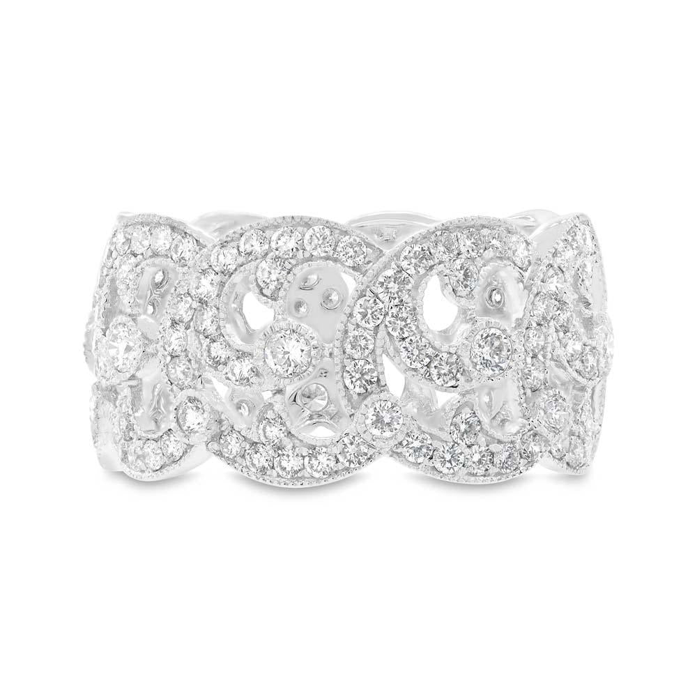 18k White Gold Diamond Lady's Ring - 1.88ct