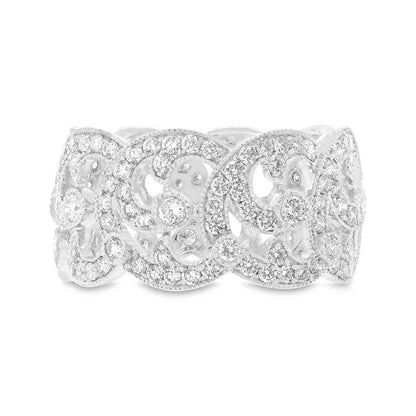 18k White Gold Diamond Lady's Ring - 1.88ct