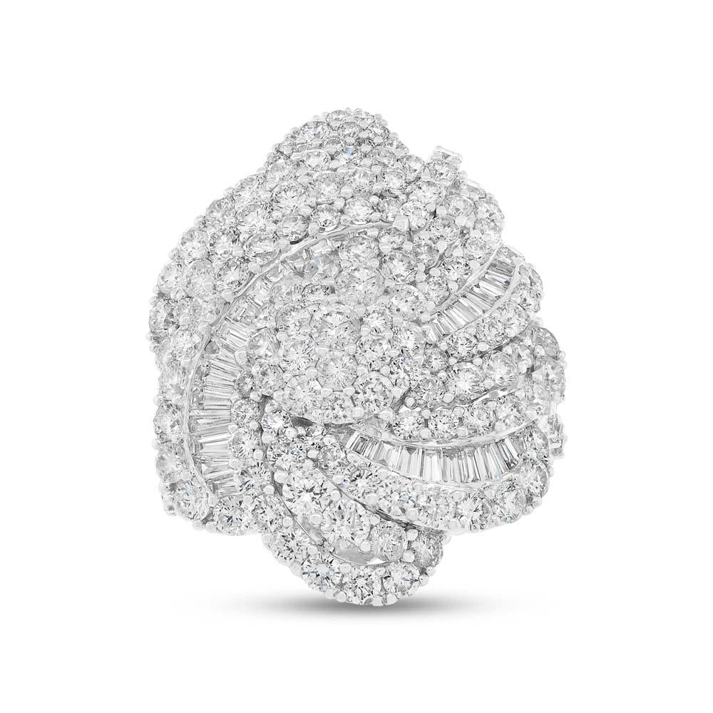 18k White Gold Diamond Lady's Ring - 5.62ct