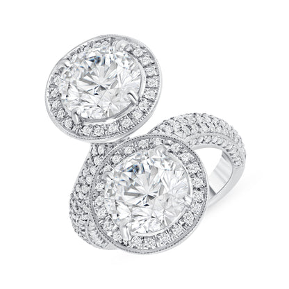 Double Diamond Ring