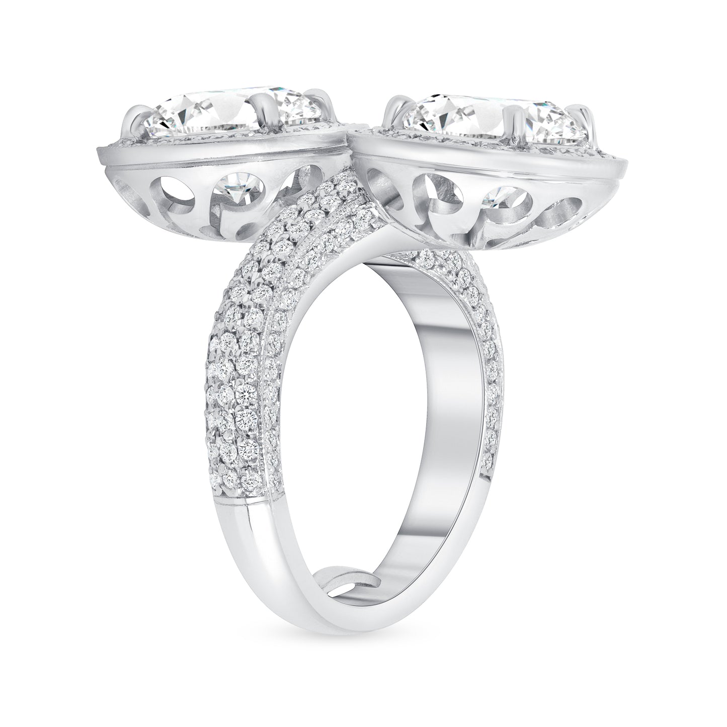 Double Diamond Ring