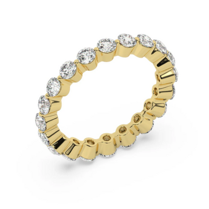 14K White Gold Yellow Gold Rose Gold Wedding Ring Natural Diamond Lab Grown Diamond Anniversary Ring