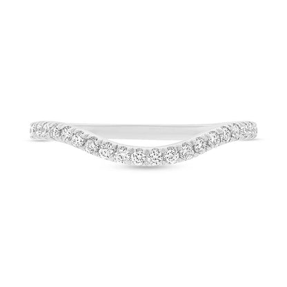 18k White Gold Diamond Lady's Band
