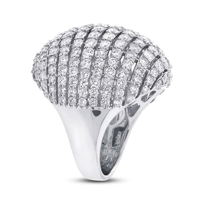 18k White Gold Diamond Lady's Ring - 7.68ct