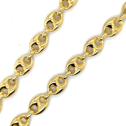 Yellow Gold Chain 23gr Designer Look Necklace