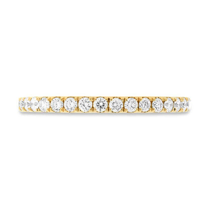 14k Yellow Gold Diamond Lady's Band - 0.43ct