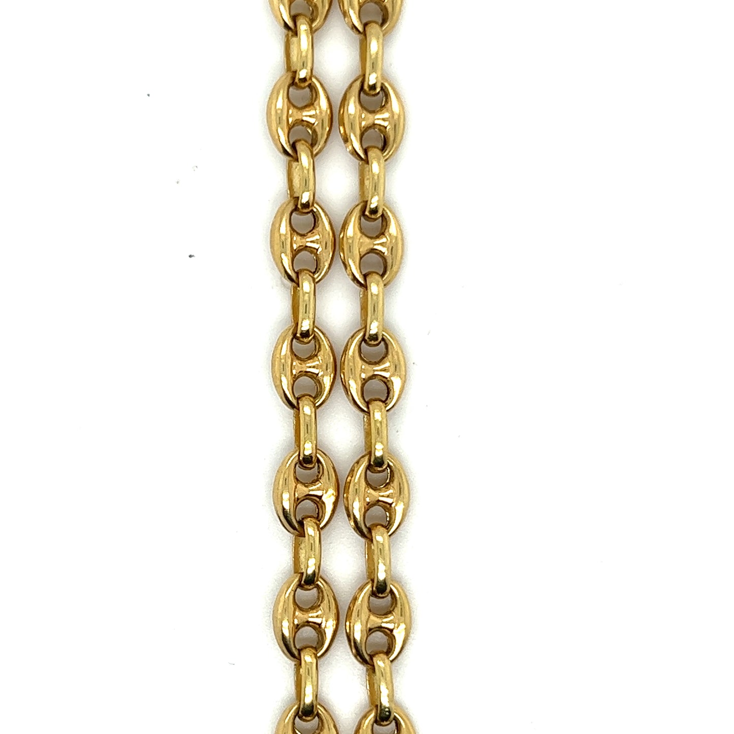 Yellow Gold Chain 13.1gr Designer Look Necklace