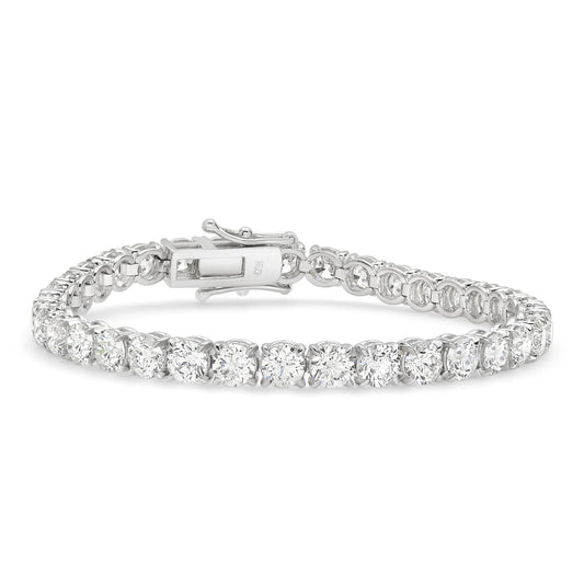 18K White Gold Diamond Bracelet